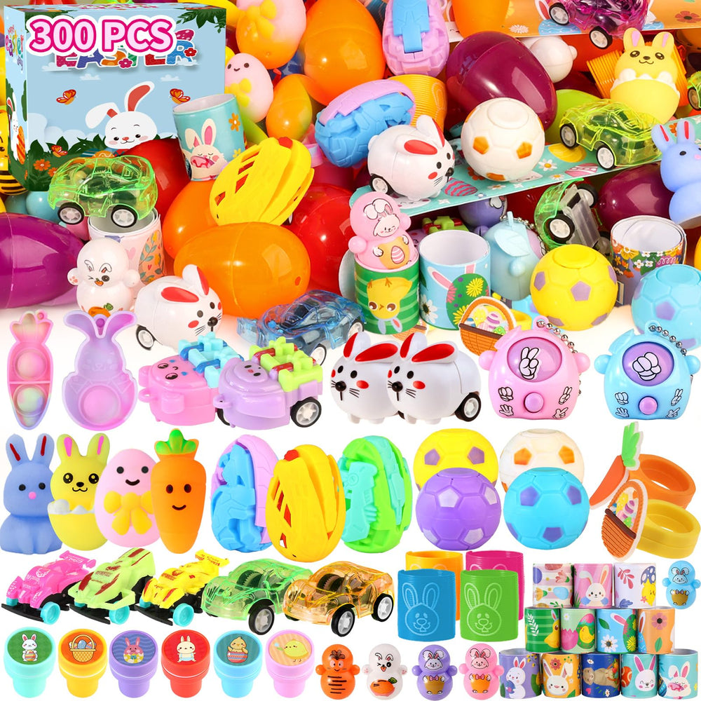KPHNGB prefilled Easter eggs with toys for easy Easter egg hunts