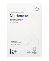 KPLUS wrinkle patches overnight target marionette lines for smoother-looking skin.