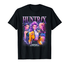 KPop Demon Hunters Huntrix Heartthrob T-Shirt features bold eyes artwork for fans seeking standout streetwear