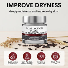 Krajiyya KerErase black and white rice soothing repair cream bottle focus