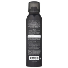 Kristin Ess Brunette Dry Shampoo application on hair without chalky residue.