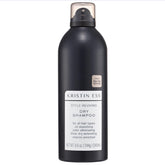 Kristin Ess Jumbo dry shampoo shows oil absorption at roots for refreshed hair