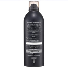 Kristin Ess Jumbo dry shampoo demonstrates volume-boost at roots