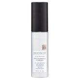 Kristin Ess travel size dry shampoo powder pump in use for on the go oil absorption