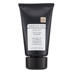 Kristin Ess Ultra Light Curl Cream bottle showing lightweight styling for defined waves