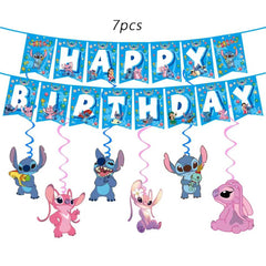 KROCEUS Stitch 9-inch plates for themed meals and sparkle.