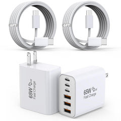 Kruidvat 65W multiport USB-C charger block with six ports