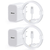 Kruidvat iPhone fast charger dual pack for quick daily charging
