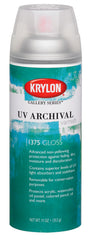 Krylon Gallery Series UV Archival Varnish gloss spray protects artwork with archival UV protection