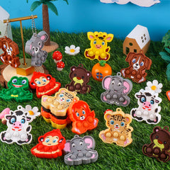 Ksmky frog pop fidget aids engagement in group play