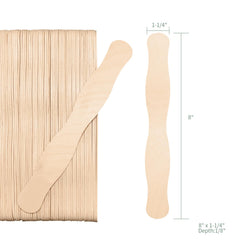 KTOJOY popsicle sticks for dessert crafting and home art projects