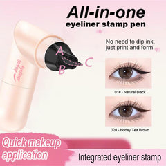 KTouler Foldable Eye Stencil assists in outlining the eye line for beginners.