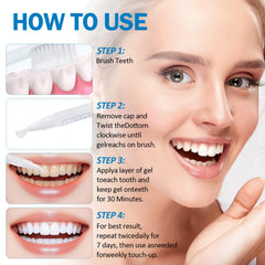 KTSAY Teeth Whitening Pen travel kit demonstrates on-the-go whitening anywhere.