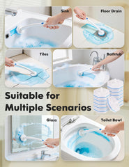Kucbraly refill demonstrates easy attach and dip in water before cleaning