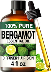 KUKKA Bergamot essential oil diffuser aroma pour for a fresh citrus ambiance.