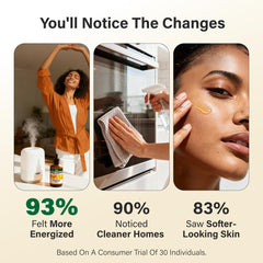 KUKKA orange essential oil blends into skincare for a citrus fresh touch.
