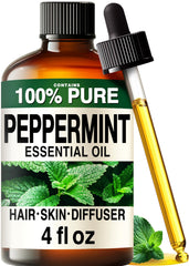 KUKKA peppermint essential oil bottle for diffusion and aroma.