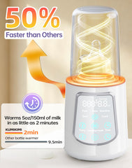 KUMIKIMI constant temperature control keeps milk at ideal warmth