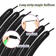 KUULBELA Balloon animals for party decor and interactive learning.