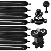 KUULBELA Black 260q balloons animal kit enables durable balloon animals.