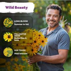 Harvest-ready stems and cut flowers from mature plants for fresh arrangements.