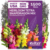 KVITER tetra mix seeds pack front, ideal for outdoor garden planting
