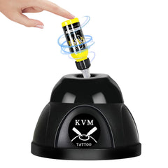 KVM Mini Vortex Mixer top view showing compact design for fast pigment blending