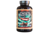 Kwee-Jack Fish Co. Wild Alaskan Salmon Oil bottle for daily omega-3 support.