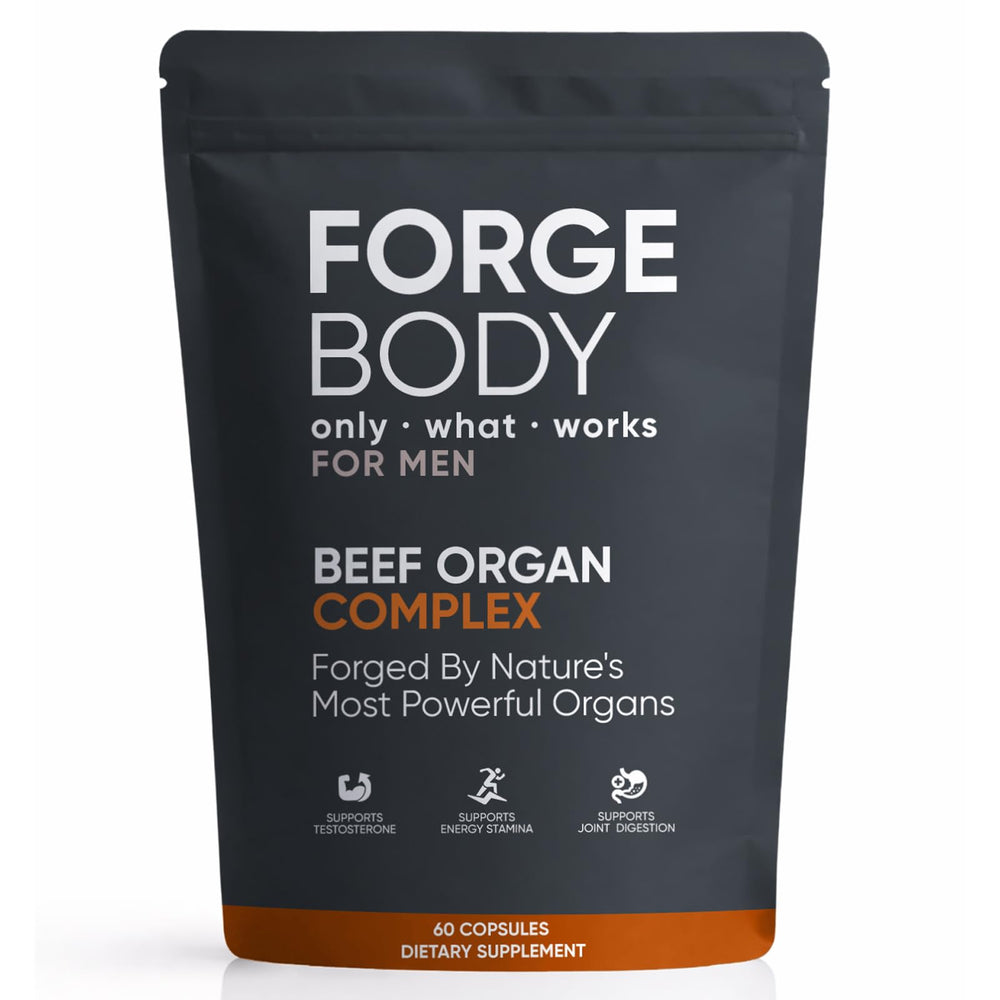 KXVUDE Forgebody bottle front displaying clean packaging for daily wellness