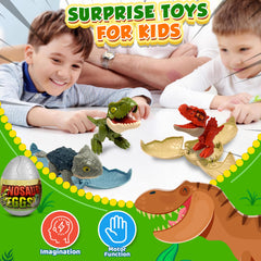 Kyerivs dinosaur mouth clip enables backpack attachment for on-the-go fun.