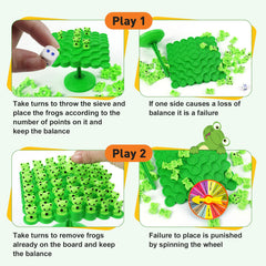 kykake Frog Balance Game Two-Player Setup for parent-child bonding.