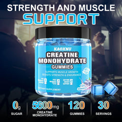 Kynaz vegan sugar-free gummies for easy creatine supplementation.