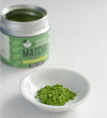 Kyoto Dew Matcha ground powder with traditional stone-mill finesse and depth.