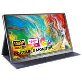 KYY portable monitor shows vivid 15.6-inch FHD screen for on-the-go productivity.