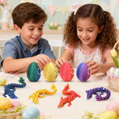 KZPPZ dragon egg showcases high-detail 3D print design for curious teens.