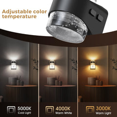L LOHAS LED dusk-to-dawn sensor night light for hands-free use.