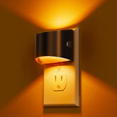 L LOHAS LED night light 2-pack plugged into wall for safe hallway lighting