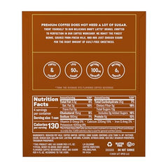 La Colombe Latte Draft Mocha can nutrition facts highlight 5g protein and calories.