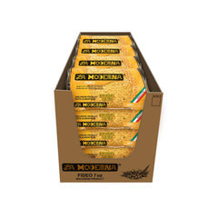 La Moderna bulk pack of noodles on a kitchen counter for family meals.