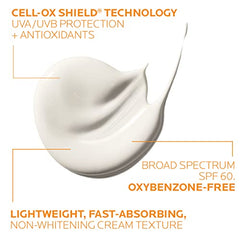 Anthelios Melt-In Milk SPF 60 on skin demonstrates quick absorption and velvety finish