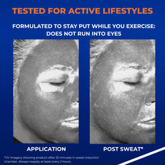 La Roche-Posay Anthelios UV Pro-Sport body application ready for full-body protection under activity.