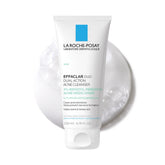 La Roche-Posay Effaclar Dual Acne Wash bottle front shows oil-control formula for acne-prone skin.