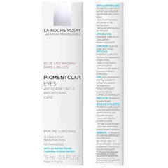 La Roche-Posay Pigmentclar cooling metal applicator for soothing the eye area.