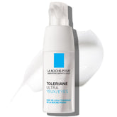 La Roche-Posay Toleriane Dermallergo Eye Cream bottle delivering gentle, hydrating care for sensitive eye area