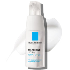 La Roche-Posay Toleriane Dermallergo Eye Cream bottle delivering gentle, hydrating care for sensitive eye area