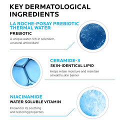 Toleriane Double Repair moisturizer being applied for a lightweight, non-greasy finish