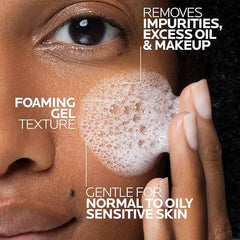 La Roche-Posay Niacinamide and Ceramide NP ingredient panel for barrier support.