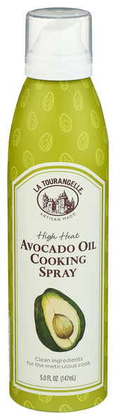 La Tourangelle avocado oil spray bottle for high-heat cooking and light dressings.
