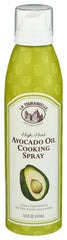 La Tourangelle avocado oil spray bottle for high-heat cooking and light dressings.