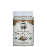 La Tourangelle Organic Refined Coconut Oil bottle pour for cooking and baking tasks